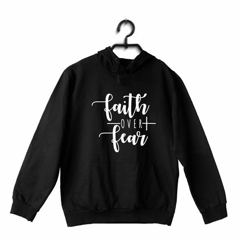 Faith over fear Christianity Hooded SweatShirts
